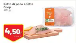 Coop Petto di pollo a fette Coop offerta