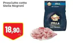 Coop Prosciutto cotto Stella Negroni offerta