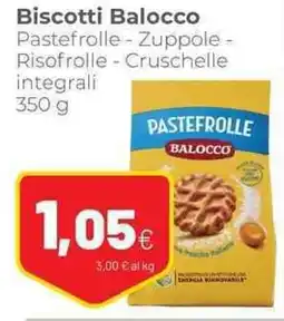 Coop Biscotti balocco pastefrolle zuppole - risofrolle - cruschelle integrali offerta