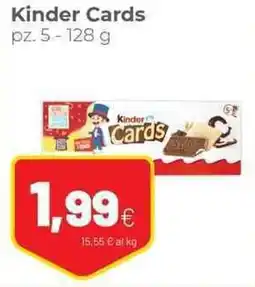 Coop Kinder Cards pz. offerta