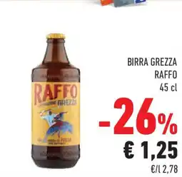 Conad Superstore Birra GREZZA offerta