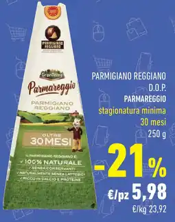 Conad Superstore Parmigiano reggiano D.O.P. PARMAREGGIO offerta