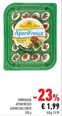 Conad Superstore Formaggio aperifresco sapori dell'orto offerta