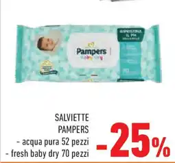 Conad Superstore Salviette PAMPERS offerta