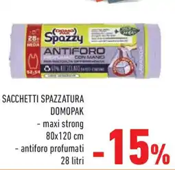 Conad Superstore Sacchetti spazzatura DOMOPAK offerta