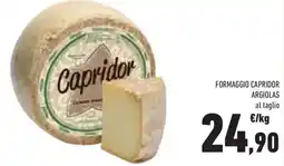 Conad Superstore Formaggio capridor ARGIOLAS offerta