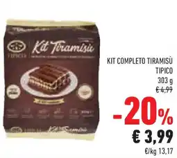 Conad Superstore Kit completo tiramisù TIPICO offerta