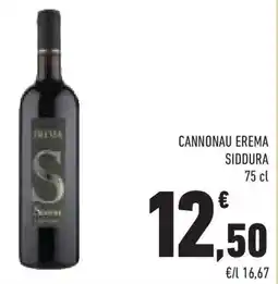 Conad Superstore Cannonau erema SIDDURA offerta