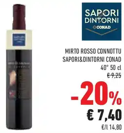 Conad Superstore Mirto rosso connottu SAPORI&DINTORNI CONAD offerta