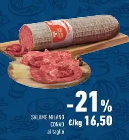 Conad Superstore Salame milano CONAD offerta