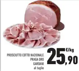 Conad Superstore Prosciutto cotto nazionale praga oro GARDANI offerta