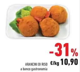 Conad Superstore Arancini di riso offerta