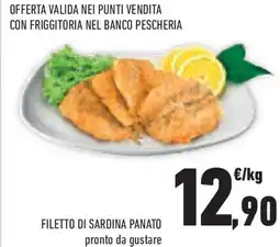 Conad Superstore Filetto di sardina panato offerta