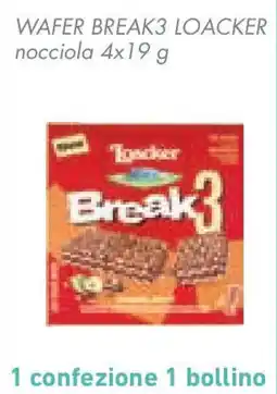 Conad Superstore Wafer break3 LOACKER offerta