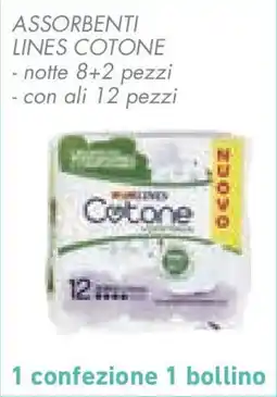 Conad Superstore Assorbenti lines cotone offerta