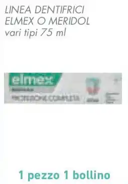 Conad Superstore Linea dentifrici ELMEX O MERIDOL offerta