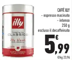 Conad Superstore Caffè ILLY offerta