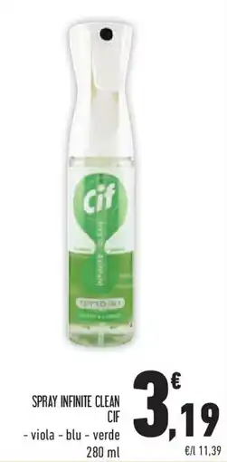 Conad Superstore Spray infinite clean CIF offerta