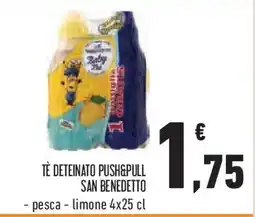 Conad Superstore Tè deteinato push&pull SAN BENEDETTO offerta