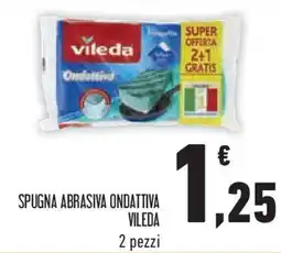 Conad Superstore Spugna abrasiva ondattiva VILEDA 2 pezzi offerta