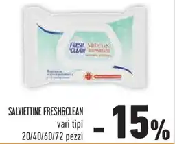 Conad Superstore Salviettine FRESH&CLEAN offerta