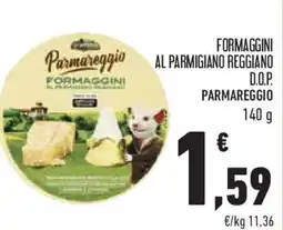 Conad Superstore Formaggini al parmigiano reggiano d.o.p. parmareggio GRANTERRE offerta