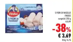 Conad Superstore 5 fiori di nasello FINDUS offerta