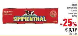 Conad Superstore Carne SIMMENTHAL offerta