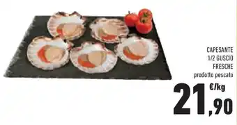 Conad Superstore Capesante 1/2 guscio fresche offerta