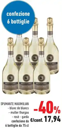 Conad Superstore Spumante MAXIMILIAN offerta