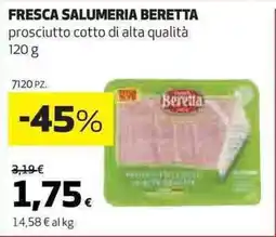 Ipercoop Fresca salumeria BERETTA offerta