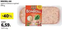 Ipercoop BON ROLL AIA speck o classico o spinaci offerta