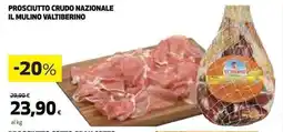 Ipercoop Prosciutto crudo nazionale il mulino valtiberino offerta