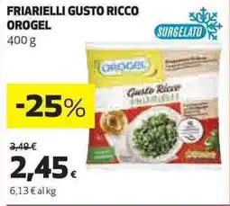 Ipercoop Friarielli gusto ricco OROGEL offerta