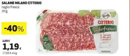 Ipercoop Salame milano CITTERIO offerta