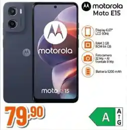 Expert motorola Moto E15 offerta