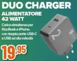 Expert Duo charger alimentatore 42 watt offerta