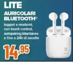 Expert Lite auricolari bluetooth offerta