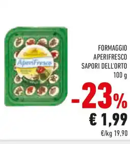 Conad Formaggio aperifresco SAPORI DELL'ORTO offerta