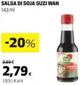 Ipercoop Salsa di soja SUZI WAN offerta