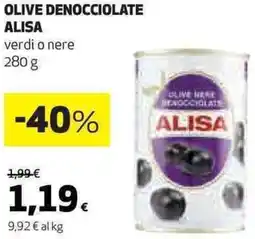 Ipercoop Olive denocciolate ALISA offerta