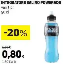 Ipercoop Integratore salino POWERADE offerta