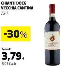 Ipercoop Chianti docg VECCHIA CANTINA offerta