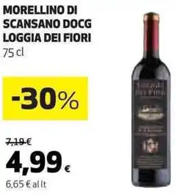 Ipercoop Morellino di scansano docg LOGGIA DEI FIORI offerta