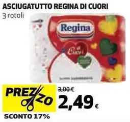 Ipercoop Asciugatutto REGINA DI CUORI offerta