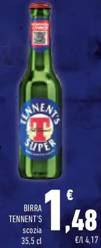 Conad BIRRA TENNENT'S Scozia offerta