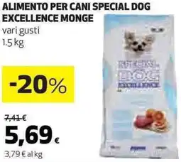 Ipercoop Alimento per cani special dog excellence monge offerta