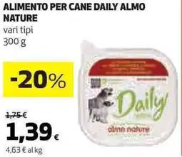 Ipercoop Alimento per cane daily ALMO NATURE offerta