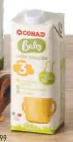 Conad Latte uht infanzia 3 CONAD BABY offerta