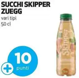 Ipercoop Succhi SKIPPER ZUEGG offerta